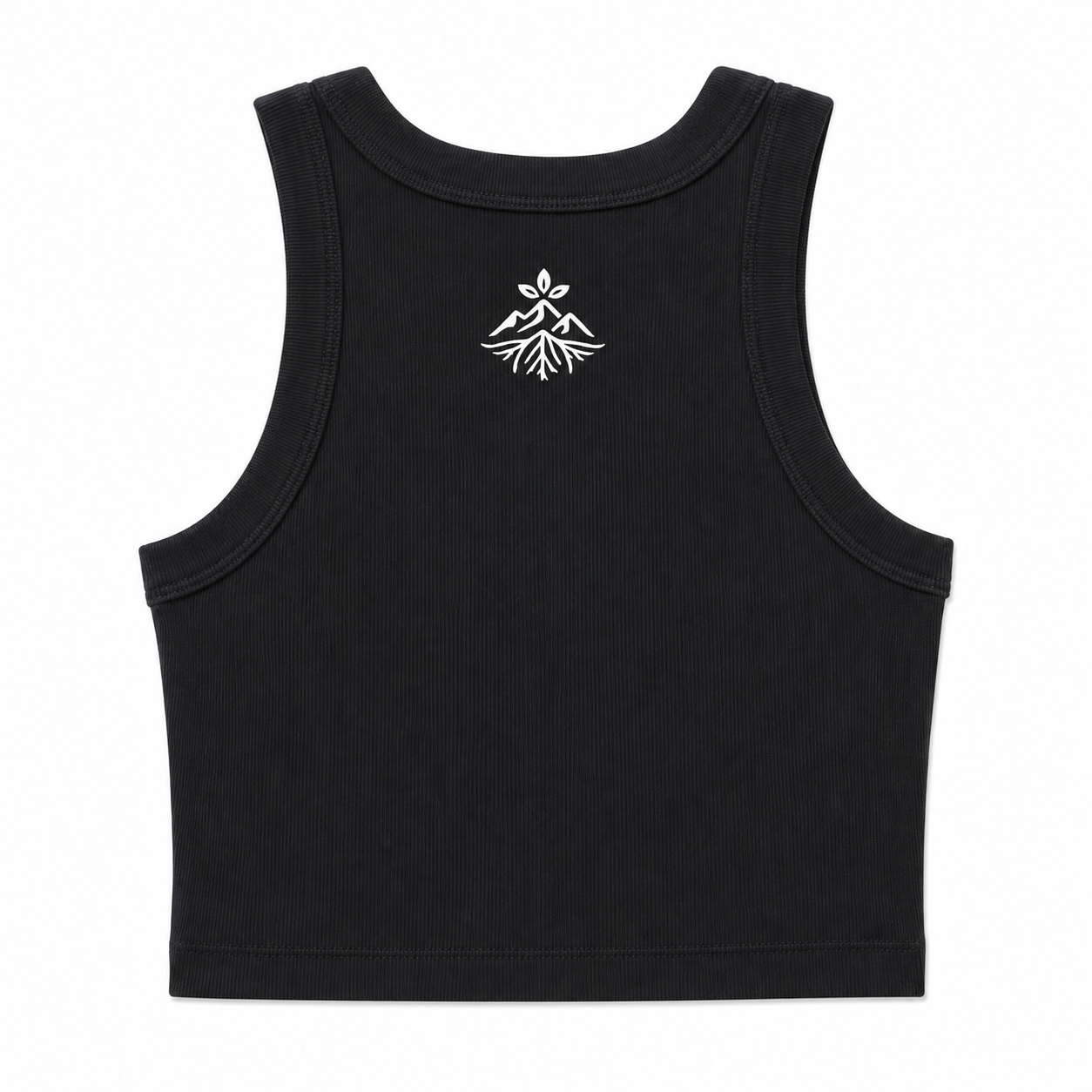 Organic Ribbed Crop Tank