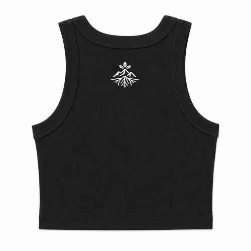Organic Ribbed Crop Tank