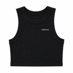 Organic Ribbed Crop Tank