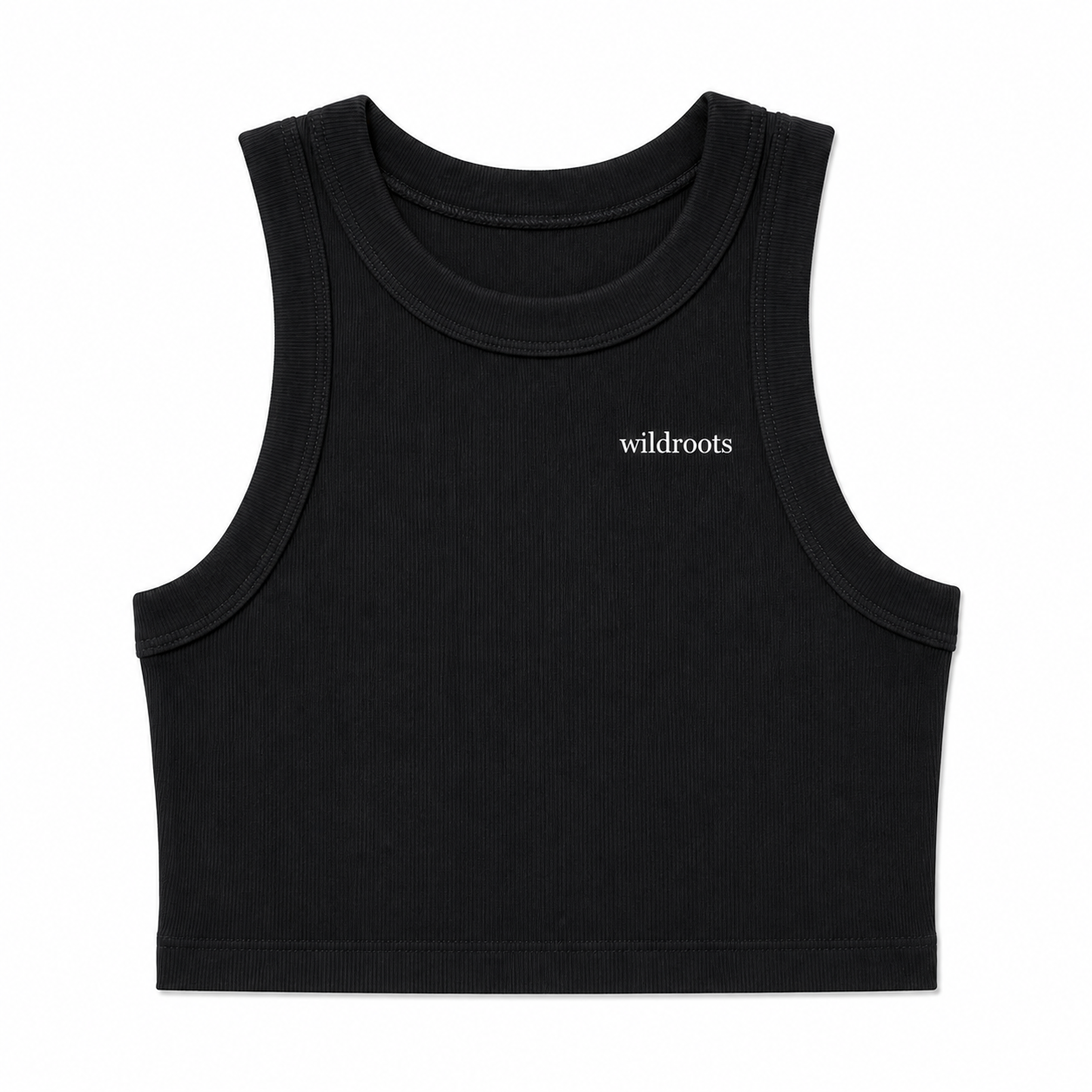 Organic Ribbed Crop Tank
