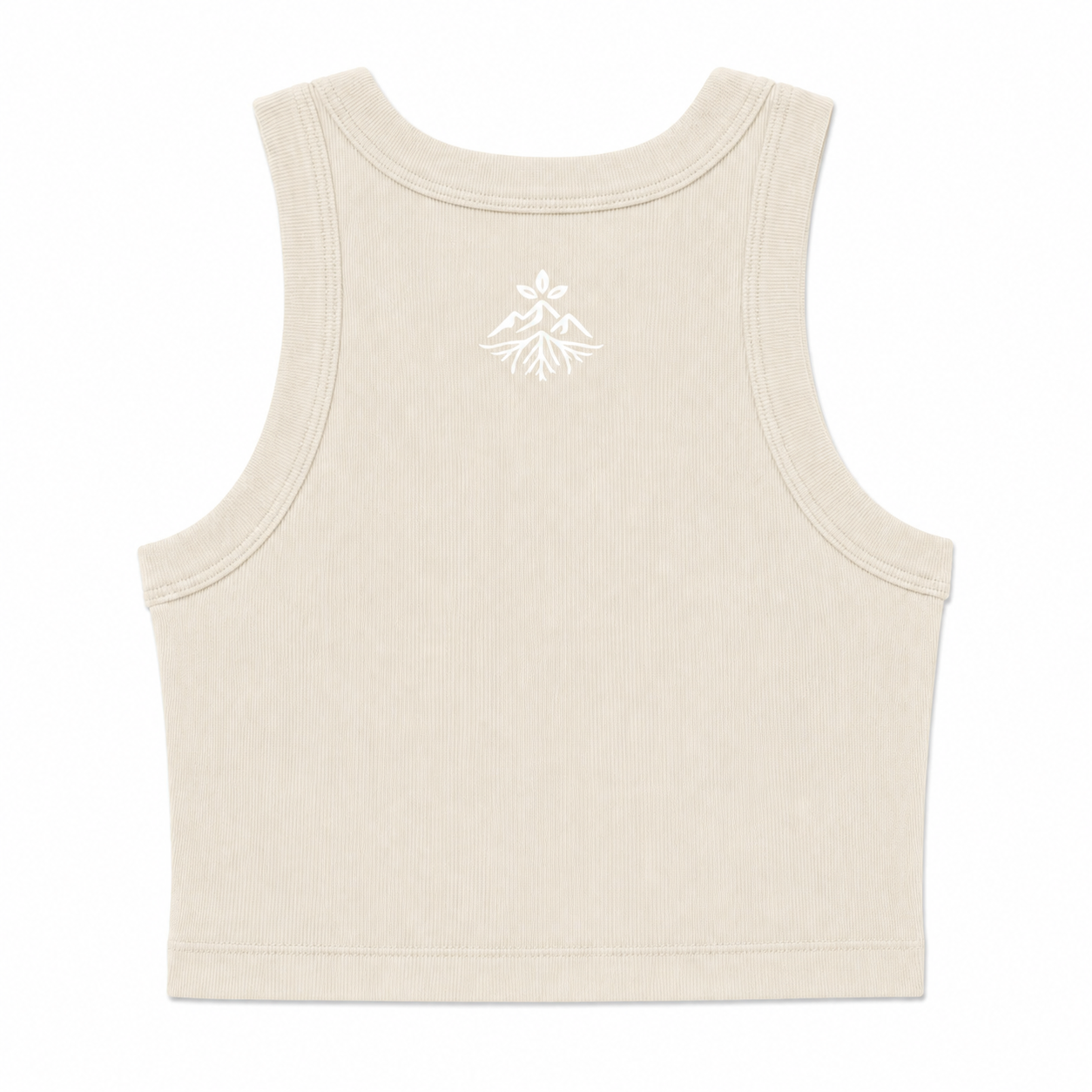 Organic Ribbed Crop Tank