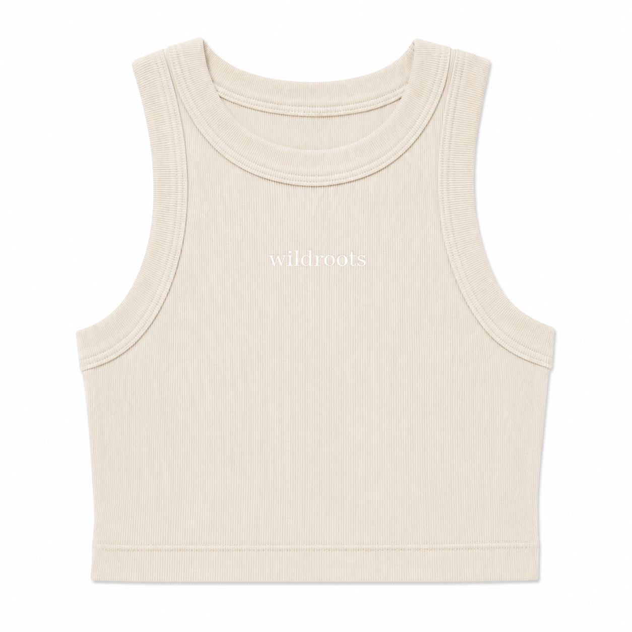 Organic Ribbed Crop Tank