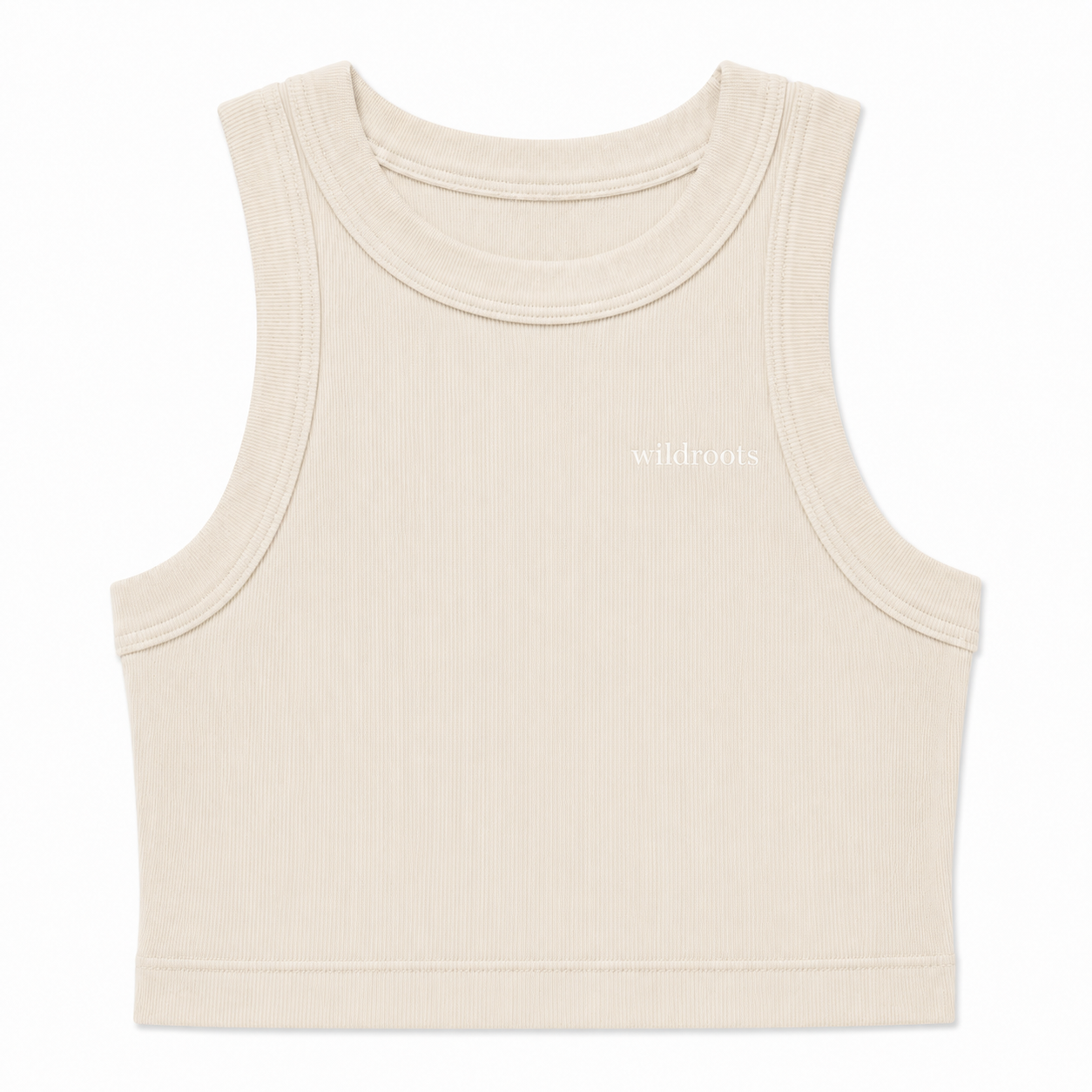 Organic Ribbed Crop Tank