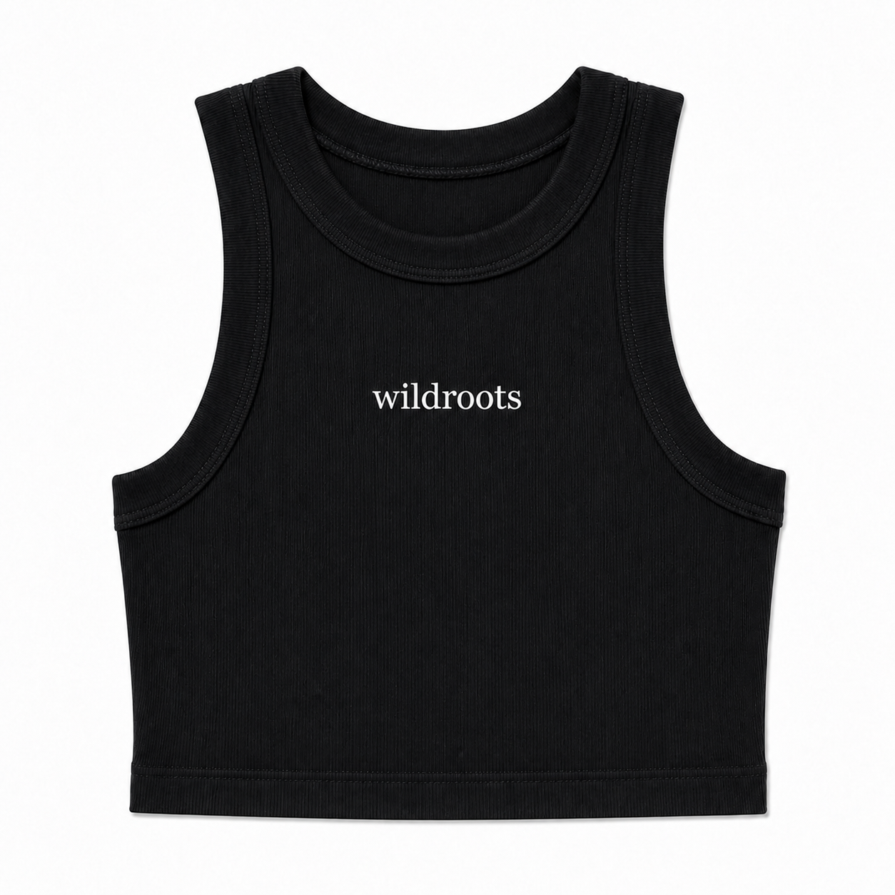 Organic Ribbed Crop Tank