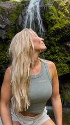 Organic Ribbed Crop Tank